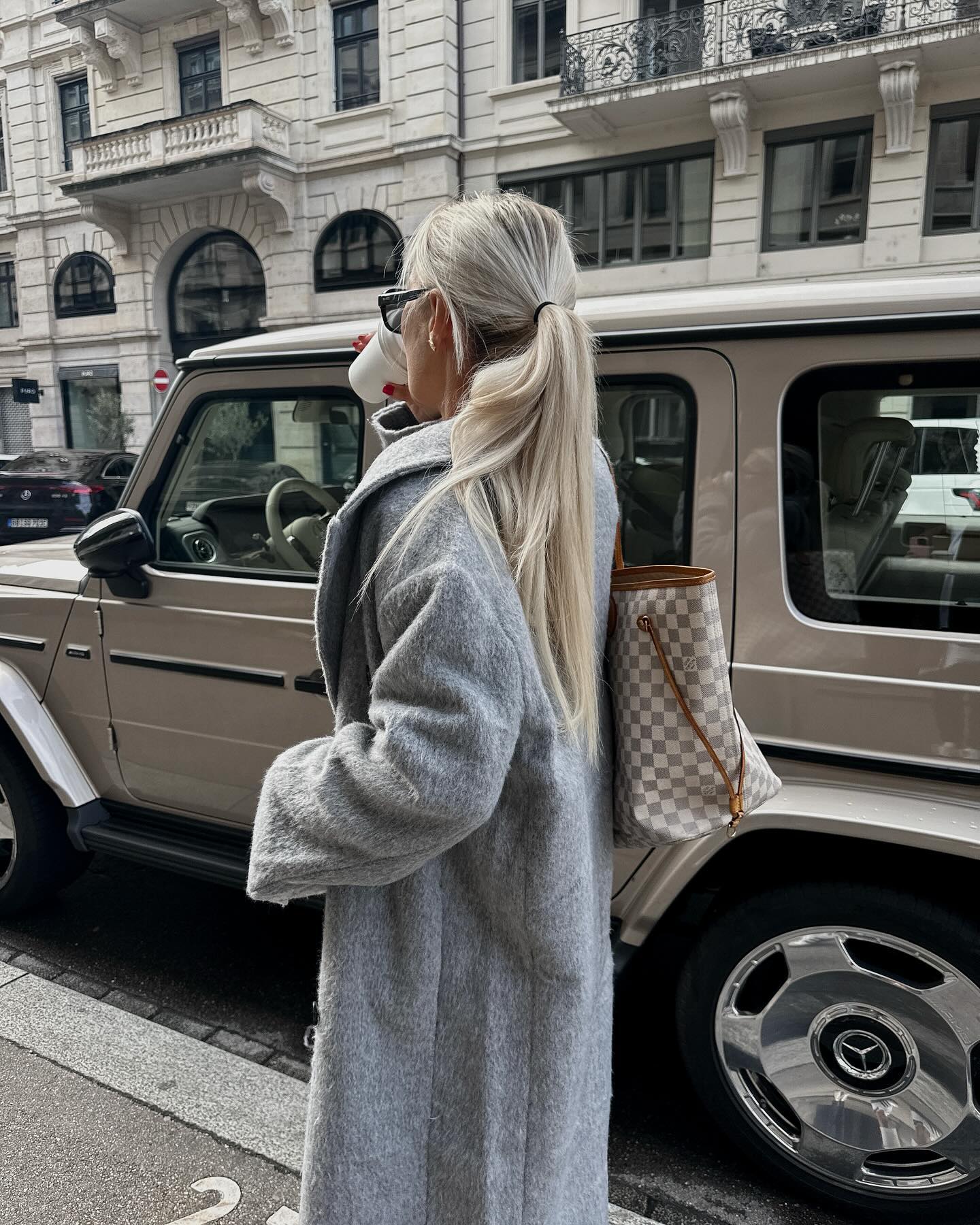 Photo #6 from annisofiagerlach with the caption: .
.
.
#zara #ootd #fashion #style #love #blonde #black #dress #pink #streetstyle #europe #happy #germany #inspo  #denim #berlin #outfit #daily #travel #sun #fall #autumn #coat #sneaker #travel